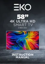 EKO K580USN Instruction Manual preview