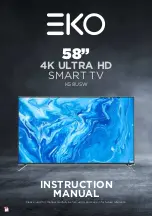 EKO K58USW Instruction Manual preview