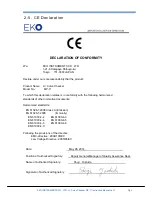 Предварительный просмотр 5 страницы EKO MP-11 Instruction Manual