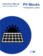 Preview for 1 page of EKO PV Blocks MP-1000S Instruction Manual