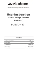 Предварительный просмотр 1 страницы Ekobom BOECO-450 User Instruction