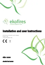 Ekofires eko 1020 User Manual предпросмотр