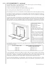 Предварительный просмотр 5 страницы Ekofires eko 2010 Installation And User Instructions Manual