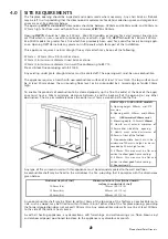 Предварительный просмотр 6 страницы Ekofires Eko 3010 Installation And User Instructions Manual