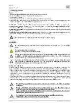 Preview for 35 page of EKOM DK50 2V/110 Installation, Operation And Maintenance Manual