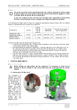 Предварительный просмотр 11 страницы EKOM MONZUN M1a Installation, Operation And Maintenance Manual