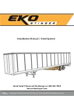 EkoStinger Fixed System Installation Manual preview