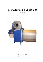 Preview for 1 page of Ekosystem AB eurofire XL-GRYM Manual