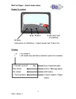 EKOTEK 2WPAG Quick Instructions preview