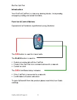 Предварительный просмотр 3 страницы EKOTEK Call Fob User Manual