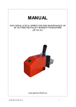 Preview for 1 page of Ekoterm GP 20 18 sc Installation, Operation And Maintenance Manual