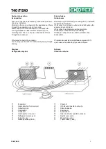 Предварительный просмотр 5 страницы Ekotez T40 Operating Instructions Manual