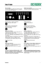 Предварительный просмотр 7 страницы Ekotez T40 Operating Instructions Manual