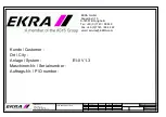 Preview for 86 page of Ekra E1-II System Manual