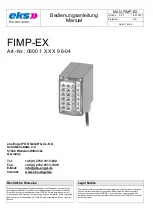 eks FIMP-EX Manual preview