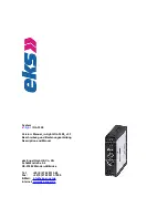 Preview for 1 page of eks io-light IOL-3300 Description And Manual