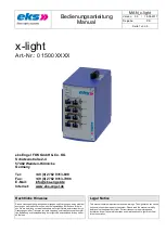 eks x-light Manual preview