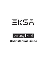 EKSA Air Joy Plus User'S Manual Manual предпросмотр