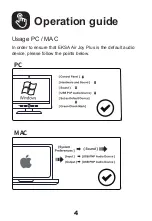 Предварительный просмотр 6 страницы EKSA Air Joy Plus User'S Manual Manual