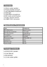 Preview for 3 page of EKSA E400 User'S Manual Manual