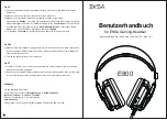 Preview for 5 page of EKSA E800 User'S Manual Manual