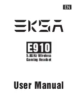 Предварительный просмотр 1 страницы EKSA E910 User Manual