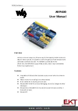 Preview for 1 page of EKT ARPI600 User Manual