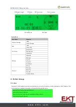 Предварительный просмотр 6 страницы EKT MeiTrack A21 User Manual