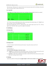 Предварительный просмотр 9 страницы EKT MeiTrack A21 User Manual