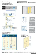 eku Combino 35 Synchro-VF Mounting Instructions предпросмотр