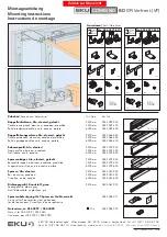 Preview for 10 page of eku COMBINO 60 H Vorfront Mounting Instructions