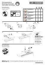 Предварительный просмотр 1 страницы eku FRONTAL 25 H Mounting Instructions