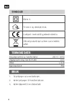 Предварительный просмотр 6 страницы EKVIP 021643 Operating Instructions Manual