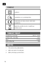 Предварительный просмотр 14 страницы EKVIP 021643 Operating Instructions Manual