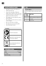 Предварительный просмотр 6 страницы EKVIP 021794 Operating Instructions Manual