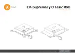 Предварительный просмотр 1 страницы ekwb 3831109813621 User Manual