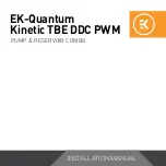 ekwb 3831109819630 Installation Manual preview