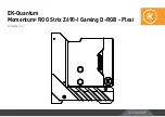 Предварительный просмотр 1 страницы ekwb 3831109896976 User Manual