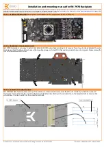 Предварительный просмотр 1 страницы ekwb EK-7970 Installation And Mounting Manuals