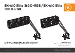 Preview for 1 page of ekwb EK-AIO Elite 280 D-RGB Installation Manual