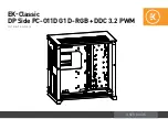 Preview for 1 page of ekwb EK-Classic DP Side PC-O11D G1 D-RGB + DDC 3.2 PWM User Manual