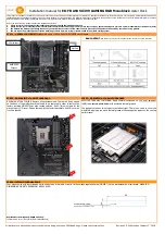 Preview for 1 page of ekwb EK-FB ASUS X399 GAMING RGB Monoblock Installation Manual