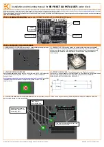 ekwb EK-FB KIT GA P67A UD7 Installation And Mounting Manual предпросмотр