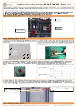 ekwb EK-FB KIT GA-X99 LE Installation And Mounting Manuals предпросмотр