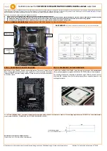 ekwb EK-FB MSI X299 GAMING PRO CARBON RGB Monoblock Installation Manual предпросмотр