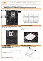 Предварительный просмотр 1 страницы ekwb EK-FB MSI X399 GAMING RGB Monoblock Installation Manual