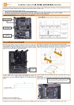 ekwb EK-FB MSI X470 M7 RGB Installation Manual предпросмотр