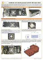 Предварительный просмотр 1 страницы ekwb EK-FC 5870 Series Installation And Mounting Manual