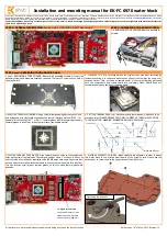 Preview for 1 page of ekwb EK-FC 6970 Installation And Mounting Manual