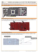 ekwb EK-FC R9-290X DCII Installation And Mounting Manual предпросмотр